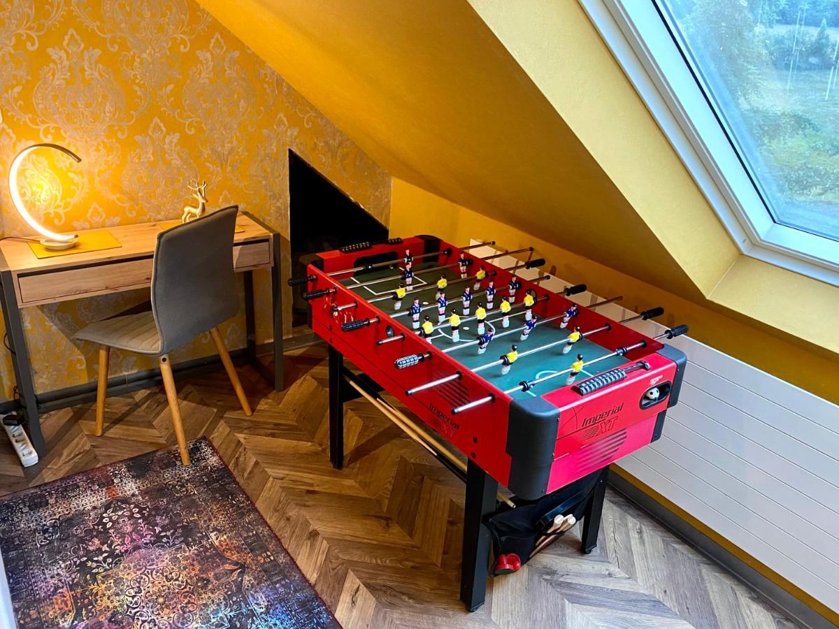 Hof Vierzehnender Im Hohen Venn - 70Qm Maisonette - 2 Schlafzimmer - Wohnkueche - Balkon Mit Grill - Monschau - Eifel - Hunde Willkommen - Islandpferde Eksteriør bilde
