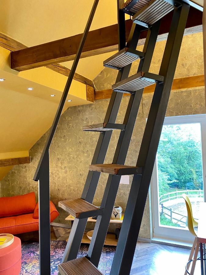 Hof Vierzehnender Im Hohen Venn - 70Qm Maisonette - 2 Schlafzimmer - Wohnkueche - Balkon Mit Grill - Monschau - Eifel - Hunde Willkommen - Islandpferde Eksteriør bilde