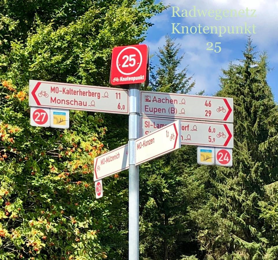 Hof Vierzehnender Im Hohen Venn - 70Qm Maisonette - 2 Schlafzimmer - Wohnkueche - Balkon Mit Grill - Monschau - Eifel - Hunde Willkommen - Islandpferde Eksteriør bilde