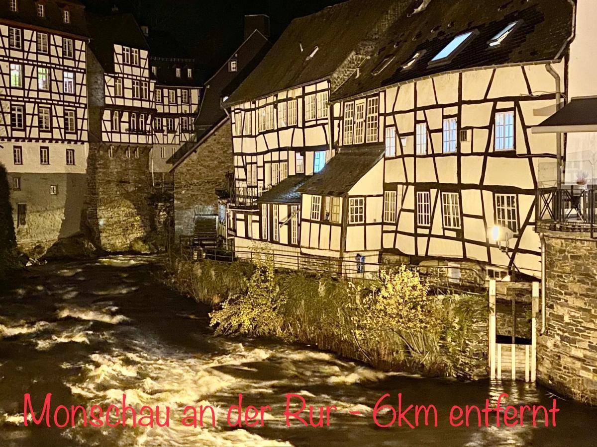 Hof Vierzehnender Im Hohen Venn - 70Qm Maisonette - 2 Schlafzimmer - Wohnkueche - Balkon Mit Grill - Monschau - Eifel - Hunde Willkommen - Islandpferde Eksteriør bilde