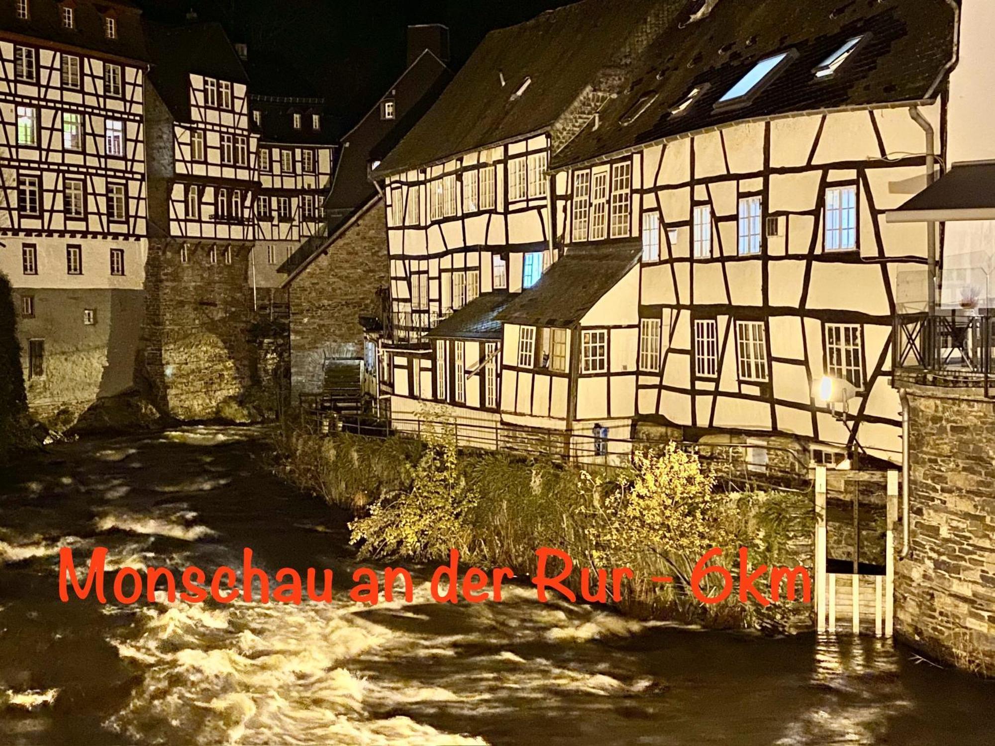 Hof Vierzehnender Im Hohen Venn - 70Qm Maisonette - 2 Schlafzimmer - Wohnkueche - Balkon Mit Grill - Monschau - Eifel - Hunde Willkommen - Islandpferde Eksteriør bilde